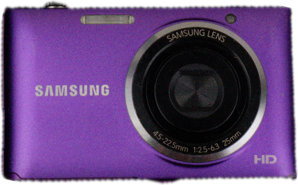 Samsung HD compact, violet, front