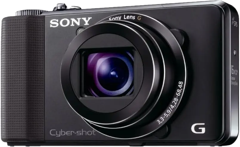 Sony Cyber-shot DSC-HX9V, front